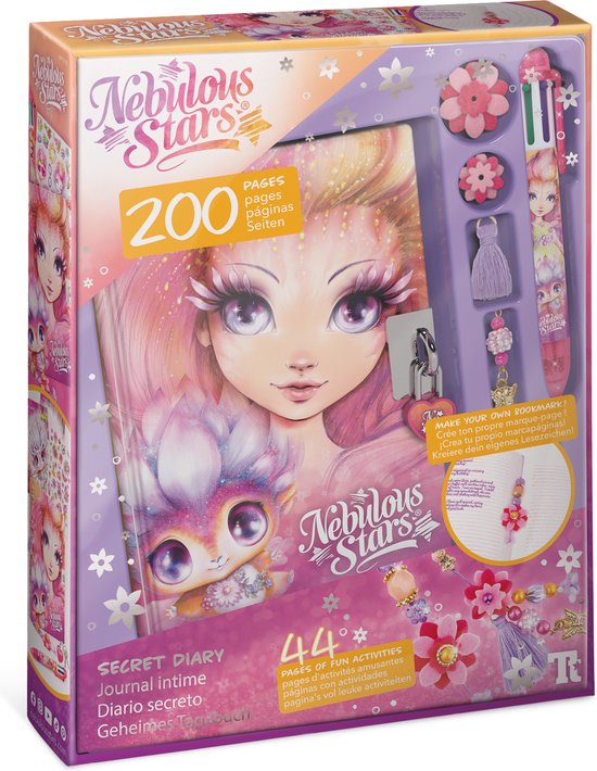 Rachel Ellen Tagebuch Mit Schloss – Geheimes Tagebuch Für Mädchen & Jungen, Buntes Regenbogen-Design, Inkl. 2 Schlüssel