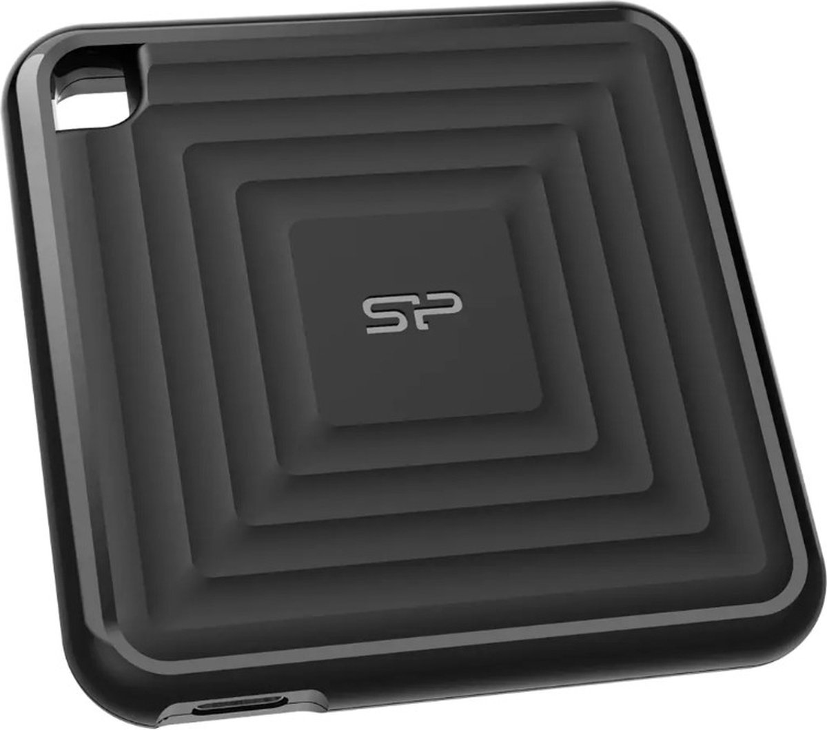 Silicon Power 2TB PC60 USB-C 3.2 Gen 2 Portable External SSD Zwart