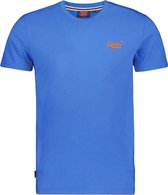 T-shirt Superdry Essential Logo Emb Tee pour Homme - Bleu clair - Taille 3XL