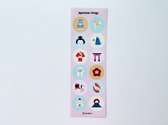 Stickers - Japan - Cultureel Iconen - Stickervel - Aziatisch - Sushi - Kimono - Geisha - Origami - Reizen - Knutselen - Hobby