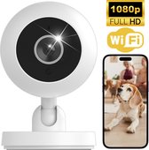 Diohn™ Huisdiercamera - Hondencamera - Petcam - Indoor Camera - 1080P Full HD - Nightvision - Bewegingsdetectie - 2-Weg Audio - Inclusief App met Handleiding