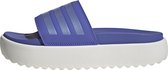 adidas Sportswear adilette Platform Badslippers - Dames - Blauw- 44 1/2