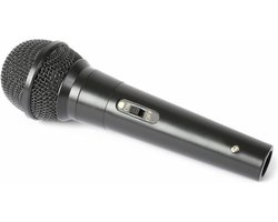 Fenton DM100 zwarte dynamische microfoon voor o.a. DJ's en karaoke