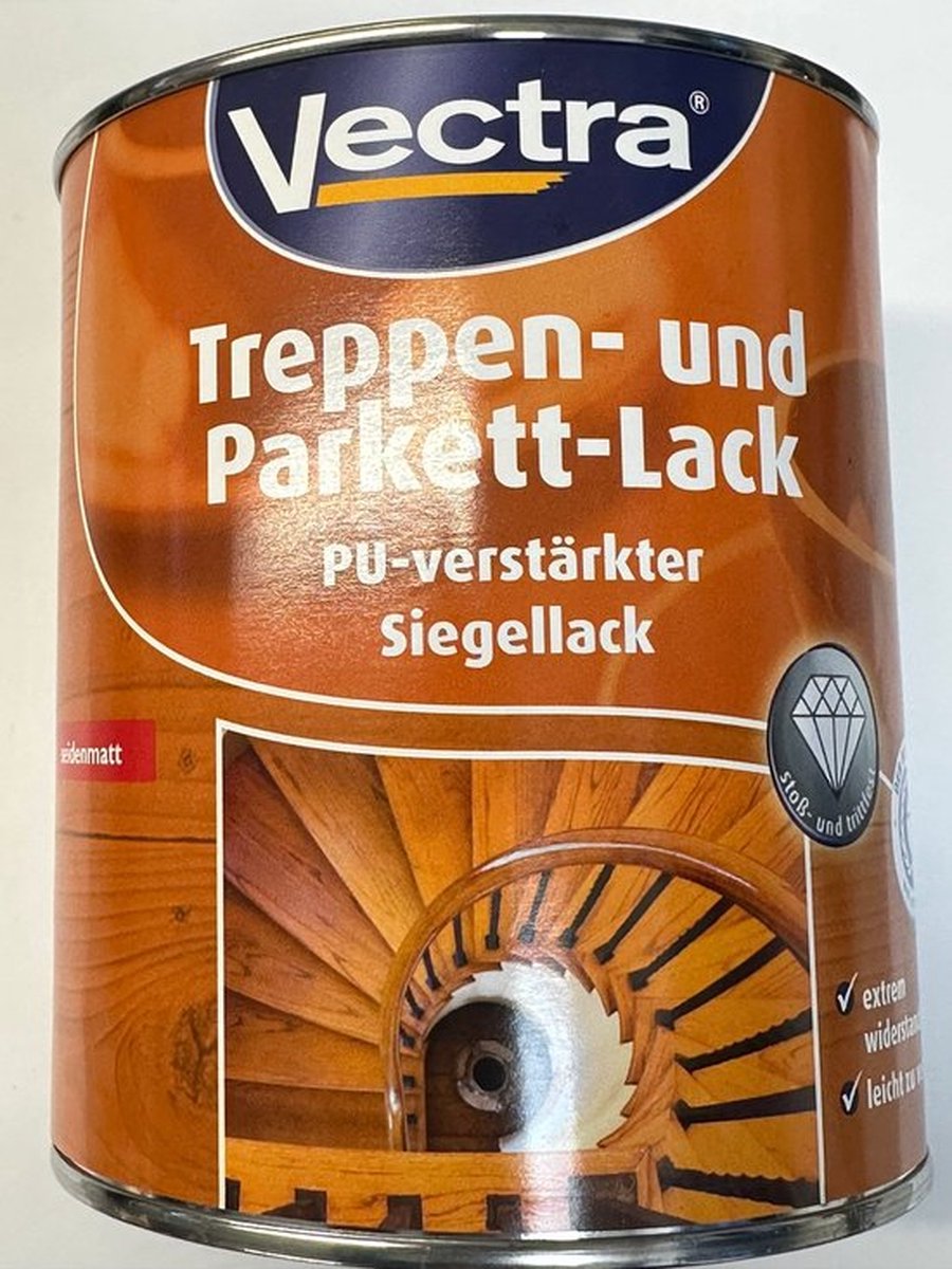 Vectra - Trappen en parket - Lak - Verf - HoutLak - 2,5L