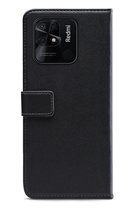 Mobilize Telefoonhoesje geschikt voor Xiaomi Redmi 10C Hoesje | Mobilize Classic Gelly Wallet Bookcase Portemonnee | Pasjeshouder voor 2 Pasjes | Telefoonhoesje voor Pinpas / OV Kaart / Rijbewijs - Zwart