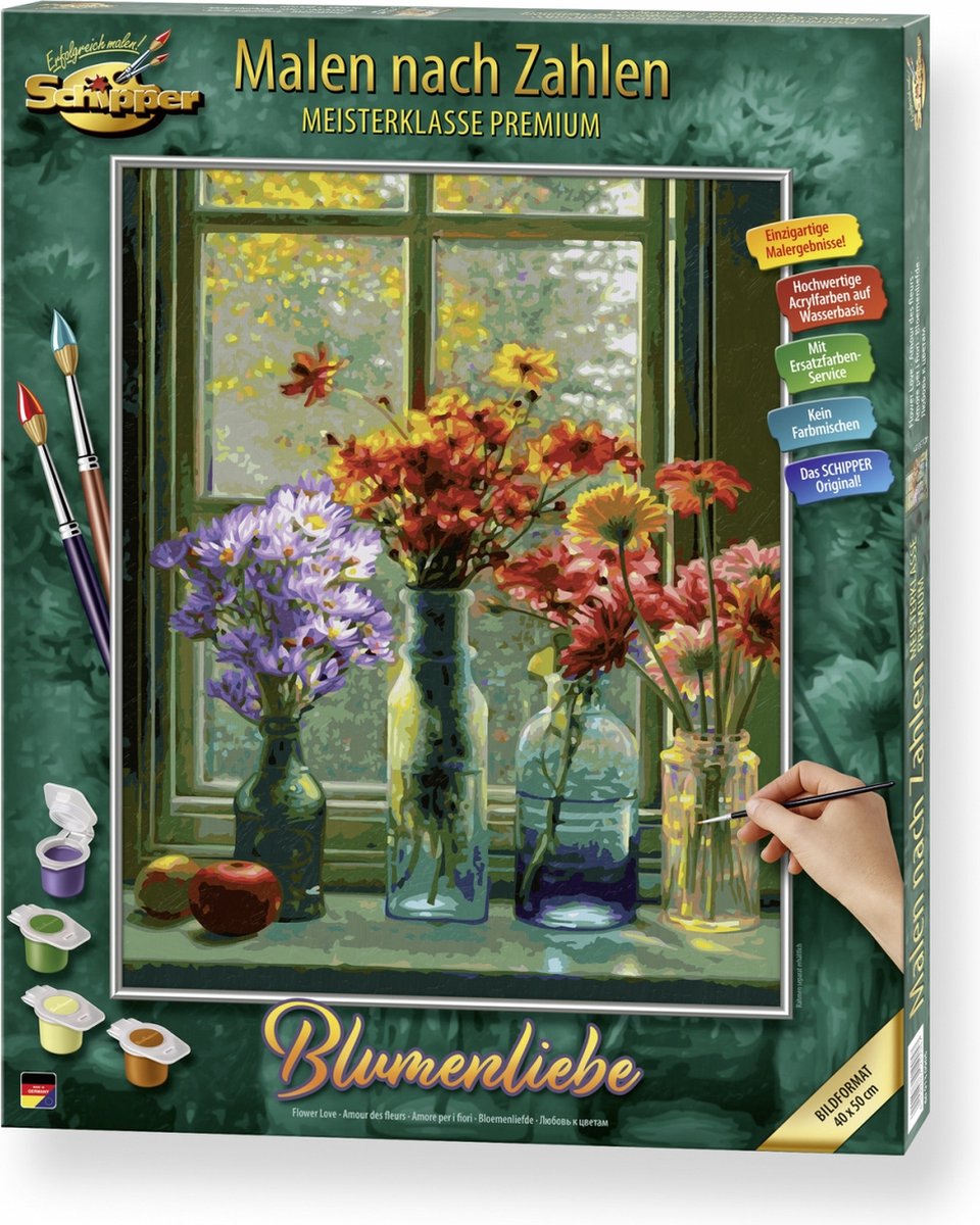 Bloemen liefde - Schipper 40x50 cm