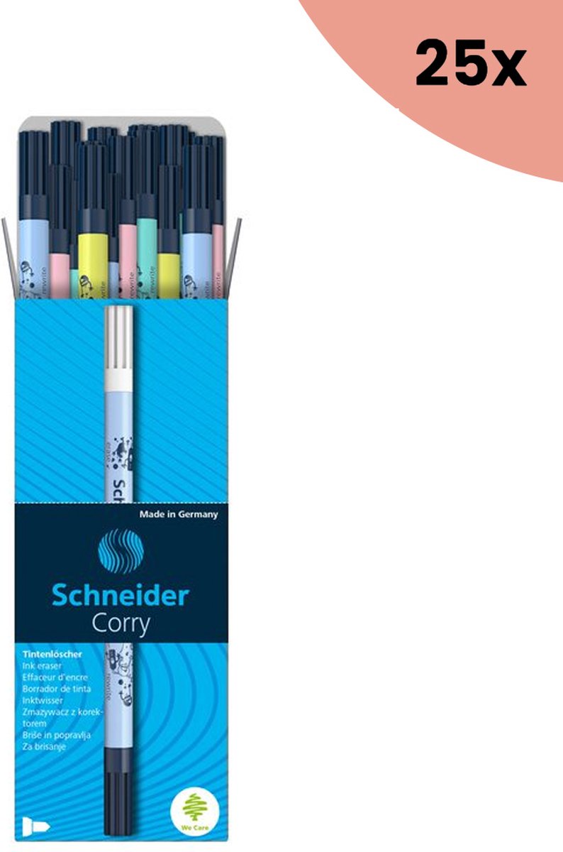 Goedkoopste 25x Inktverwijderaar Schneider type CORRY
