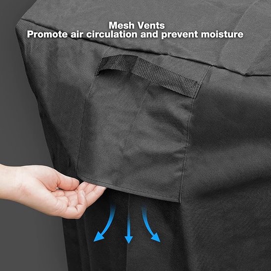 UCEDER Waterdichte hoes voor bubbelbad - buitenspa afdekdop (werkelijke grootte 228 x 20 cm x 20 cm geschikt voor 240 x 20 cm) 600D zwaar belastbare polyester hot tub-beschermkap (donkergrijs