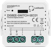Commutateur intelligent Ledtastic ZIGBEE-SWITCH-SEC01 - Zigbee 3.0