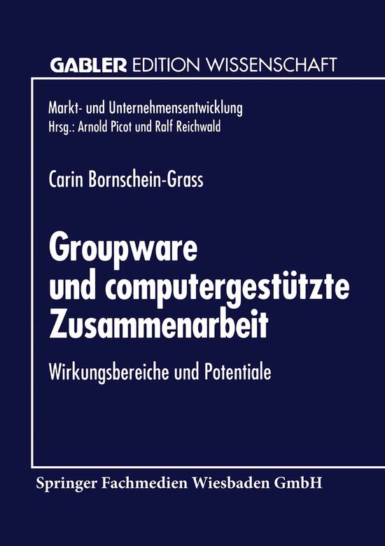 Groupware Und Computergestützte Zusammenarbeit - cover