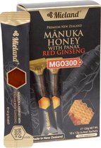 Miel de Manuka MGO 300+ avec ginseng Panax rouge, 120 grammes