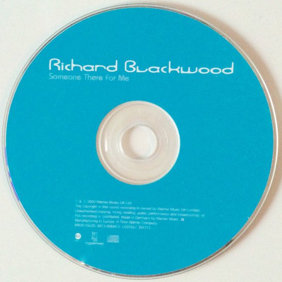 Richard Blackwood ‎– Someone There For Me / Mama - Who Da Man (Silk Machete E-20 Mix) / 1, 2, 3, 4 - Get With The Wicked (Teebone Full Mix) 3 Track Cd Maxi 2000