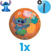 Disney Stitch Lichtgewicht Speelgoed Bal - Kinderbal - 23 cm - Inclusief Balpomp