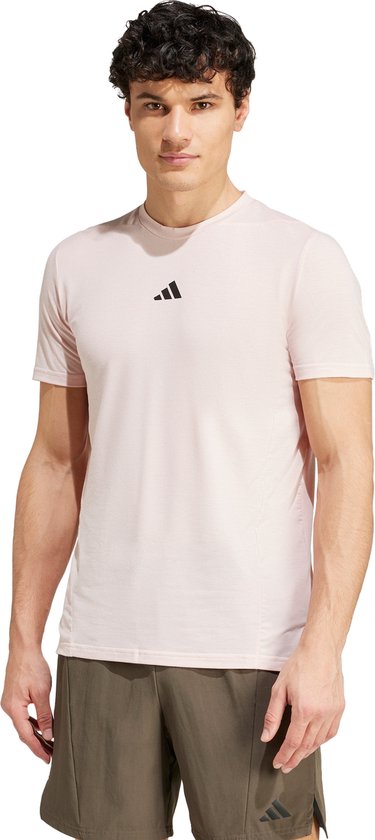 adidas Performance Designed for Training Workout T-shirt - Heren - Roze- XS