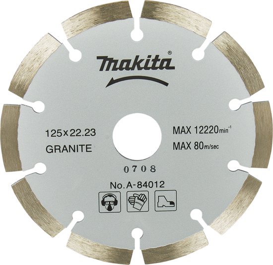 Makita Diamantschijf 125x22.23x2mm Universeel Pro - A-84012