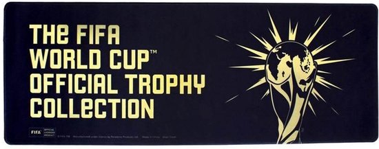 FIFA Black and Gold Gaming Desk mat