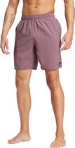 adidas Sportswear Solid CLX Classic-Length Zwemshort - Heren - Paars- M