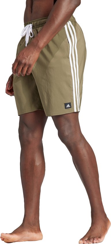 adidas Sportswear 3-Stripes CLX Zwemshort - Heren - Groen- L