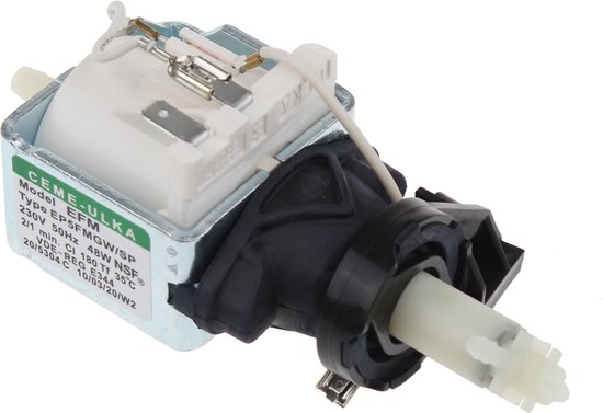 Witte en zwarte pomp, type EP5FMGW/SP, 230V 50Hz 48W NSF.