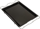 Cuisine Line Multi-Vario Ovenbakplaat, 41 x 33 tot 51 x 33 cm, snij- en krasbestendig emaillen oppervlak, vaatwasserbestendig, met handige handgreep