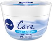 Bol.com NIVEA Care Bodycrème - Crème Voor gezicht handen en lichaam - 24 uur lang intensieve voeding - Voordeelverpakking: 3 x 2... aanbieding