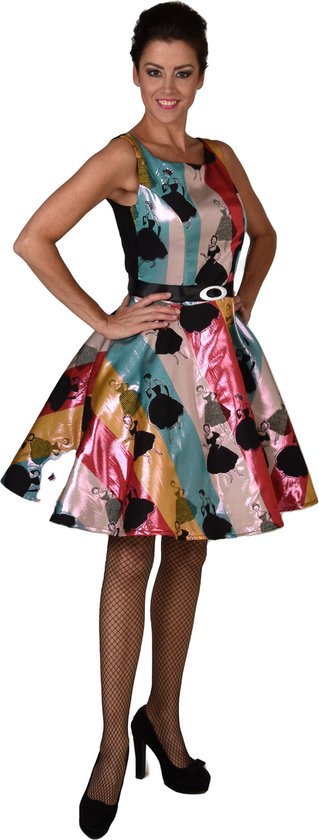 Robe Rock n Roll Annees 50 Femme Avril Taille L bol