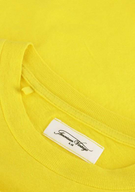 AMERICAN VINTAGE Gamipy Polos & T-shirts Kids - Polo - Jaune - Taille 146