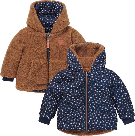 Noppies Kids Girls Jacket Neenha omkeerbaar, Burro - P213, 92 Noppies Kids Girls Jacket Neenha omkeerbaar, Burro - P213, 92