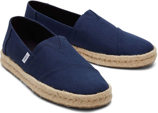 Toms - Schoenen Donkerblauw Alpargata rope 2.0 loafers donkerblauw
