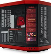 Hyte Y70 Touch Red | Midtowermodel | rood