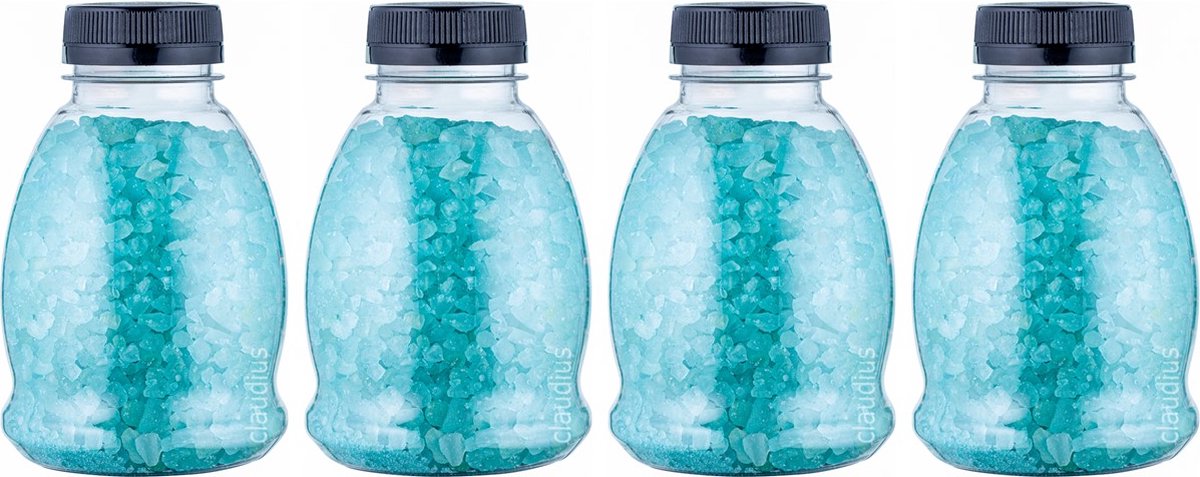 Goedkoopste Claudius Badzout Hamam - 375 gram - Fles met zwarte dop - Set van 4 stuks