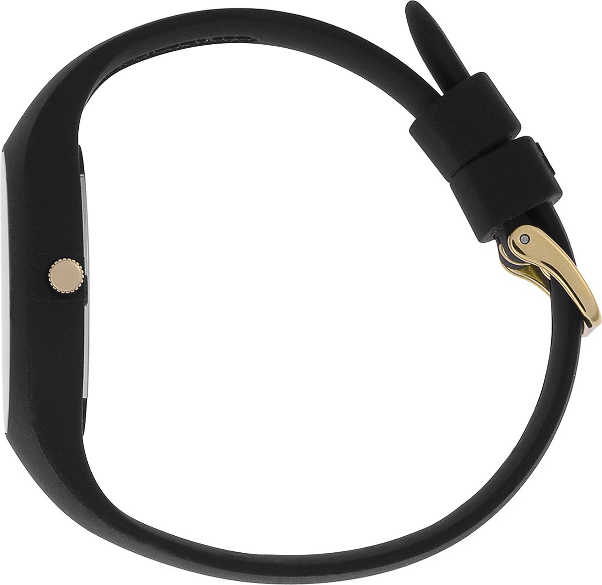 Ice Watch IW001349 ICE glitter Horloge - Siliconen - Zwart - Ø 34mm