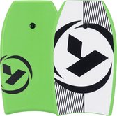 Yello 37” Slick Corp Bodyboard Groen: Perfect voor Tieners; 142-162 cm & 40-64 kg - Ultieme Golfsurf Ervaring