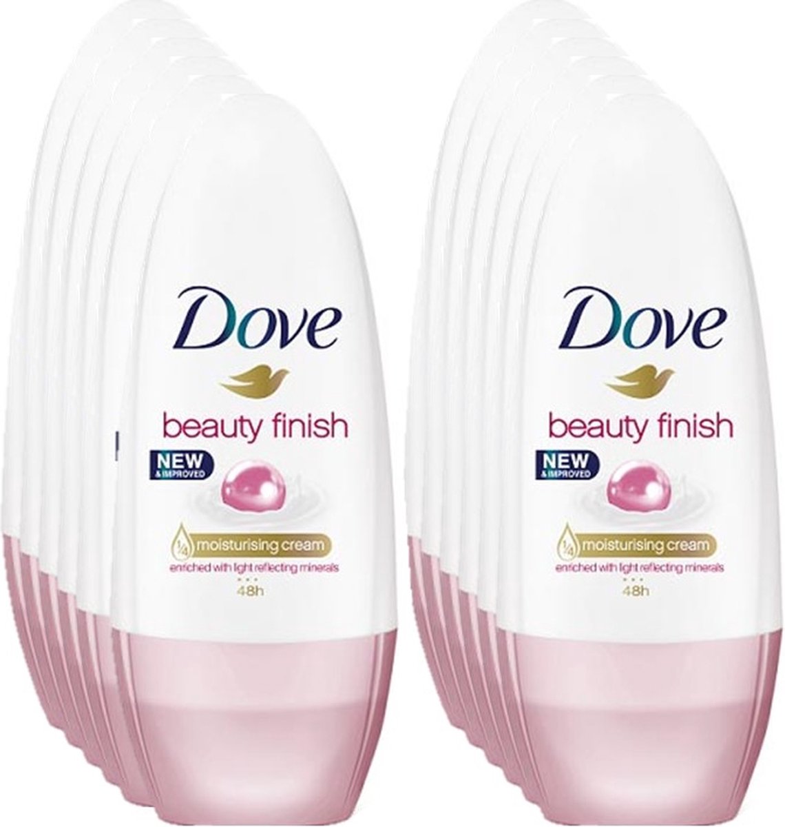 Goedkoopste Dove - Deodorant - Roller - Beauty Finish - 50ml x 12