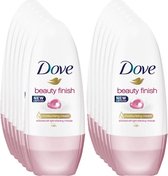 Dove Deo Roller - Beauty Finish - Voordeelverpakking 12 x 50 ml