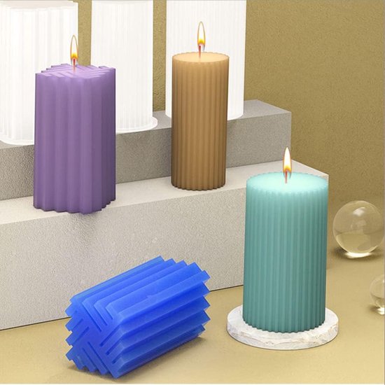Acheter Moules de bougie de moule d'arbre de noël 3D pour la fabrication de bougies pilier en plastique bougie à bricoler soi-même artisanat de bougie