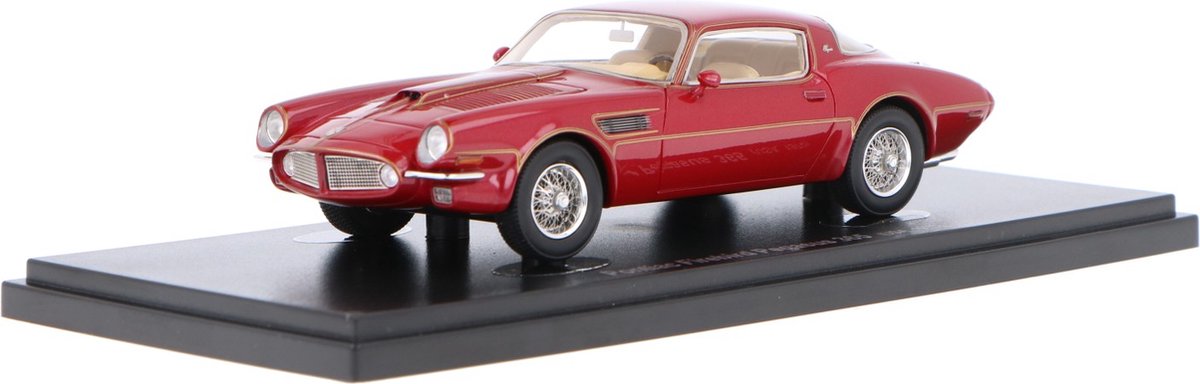 Ferrari Daytona SP3 Rosso Scuderia Closed Roof Black LS535E