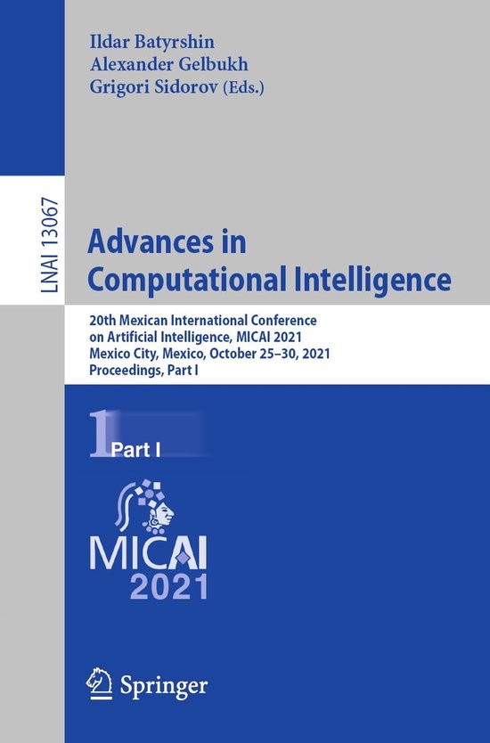 Springer Nature Proceedings Computer Science 1 - Advances in ... - cover