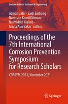 Lecture Notes in Mechanical Engineering - Proceedings of the 7th International Corrosion Prevention Symposium for Research Scholars