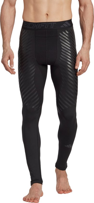 adidas Performance Techfit Control x RHEON™ Full-Length Legging - Heren - Zwart- L