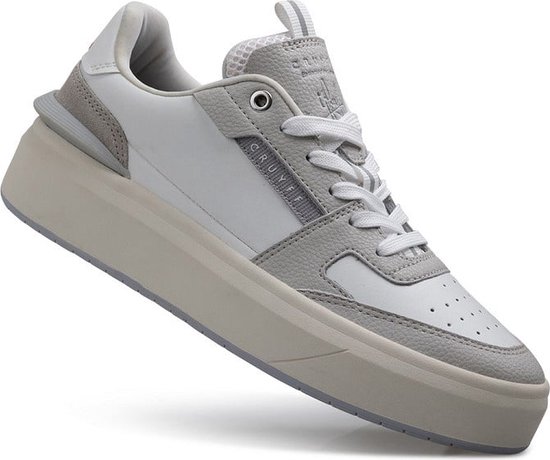 Cruyff Endorsed Tennis Varsity Lage sneakers - Leren Sneaker - Dames - Grijs - Maat 39