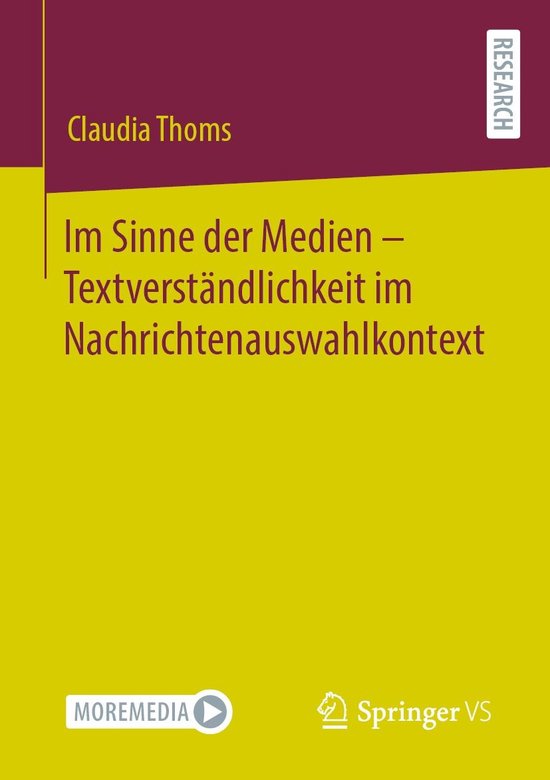 Social Science and Law (German Language) - Im Sinne der Medi ... - cover