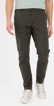 camel active Tapered Fit Worker Chino - Maat menswear-36/36 - Donker Groen