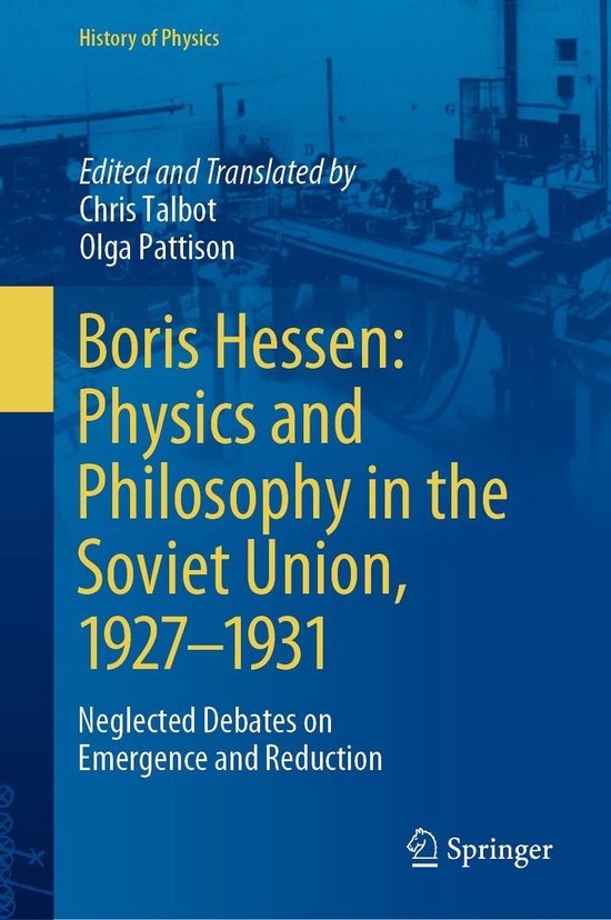 History of Physics - Boris Hessen: Physics and Philosophy in ... - cover