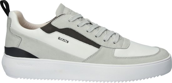 Blackstone Tyson - White Grey - Sneaker (mid) - Man - Light grey - Maat: 44