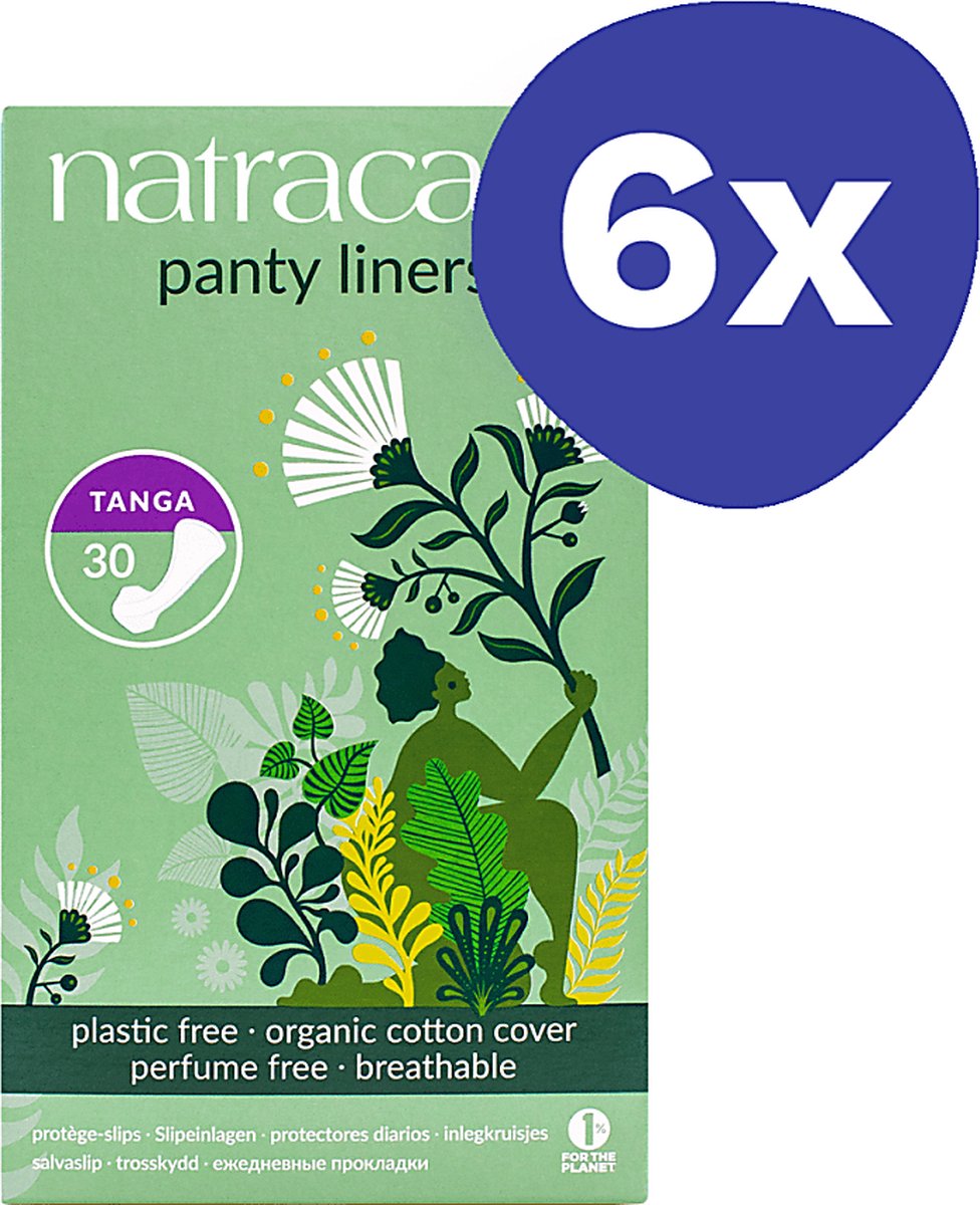 Goedkoopste Natracare Natuurlijke Inlegkruisjes Tanga (6x 30 stuks