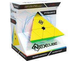 foto van Nexcube Pyramid - Speed cube - Driehoekige Kubus - Pyraminx