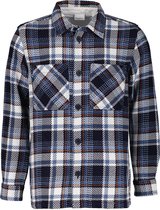 Knowledge Cotton Overhemd - Modern Fit - Blau - XL