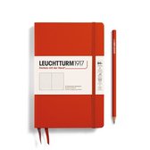 Leuchtturm notitieboek fox red dotted paperback hardcover b6+ 125x190mm