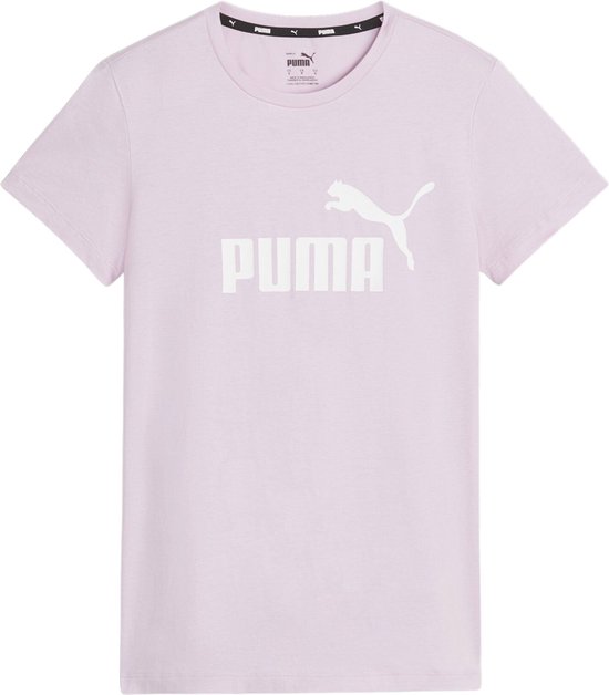 T-shirt Femme PUMA ESS Logo Tee(s) - Grape Mist